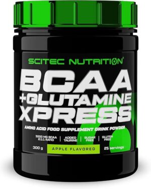 Bcaa+glutamine Xpress x 50serv. Apple