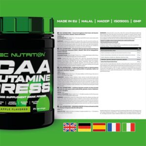 Bcaa+glutamine Xpress x 50serv. Apple