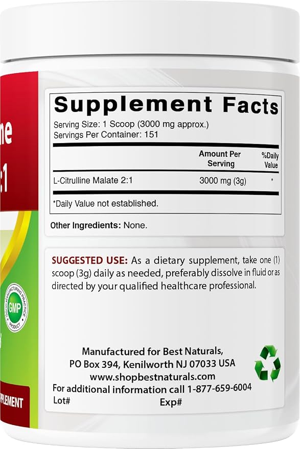 L-citrulline Malate 2:1