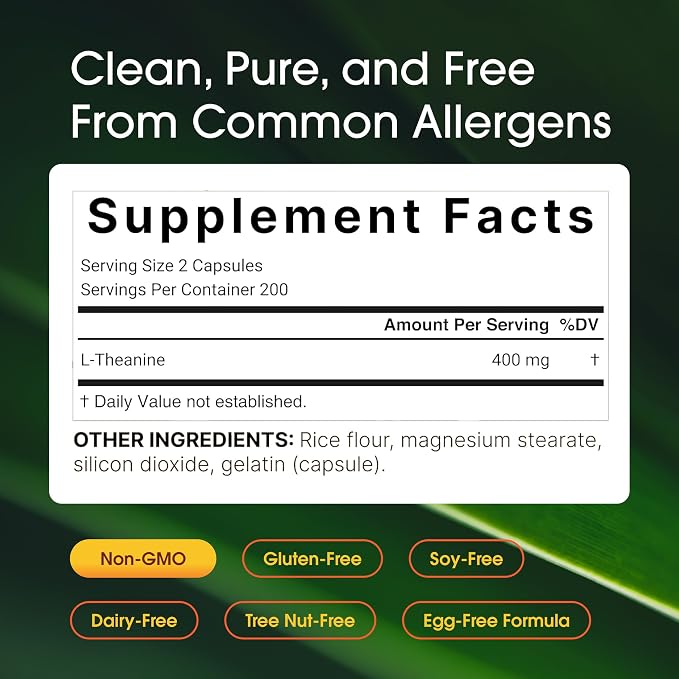 Z L-theanine 400mg 400cap.