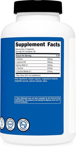 Nitric Oxide Booster 2250mg x 180cap