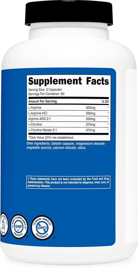 Nitric Oxide Booster 2250mg x 180cap