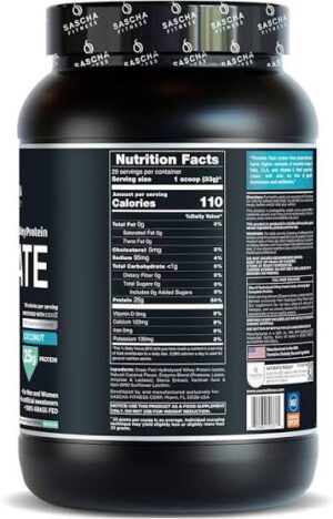 Sascha Fitness 2lb Cookies Cream