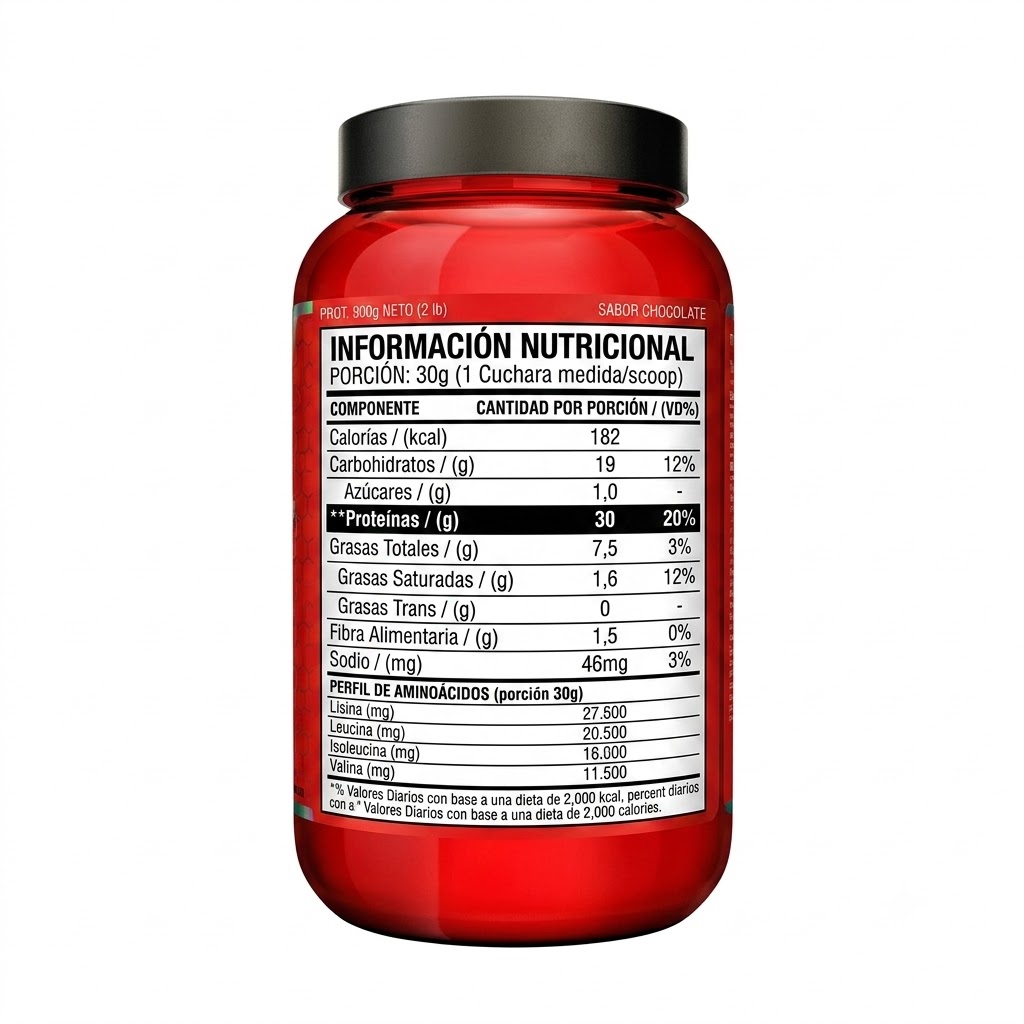 Whey 100% Pure x 900gr Chocolate