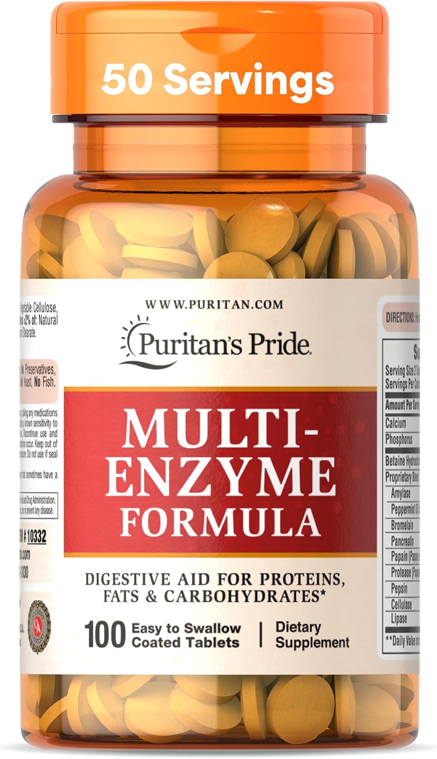 Multi-enzyme Formula x 100tab