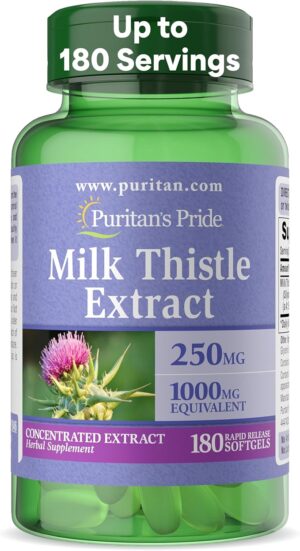 Milk Thistle Extract 1000mg x 90cap