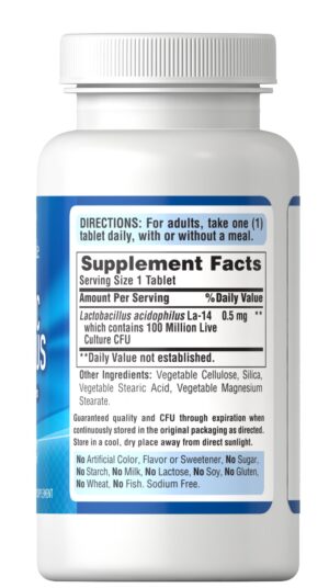 Probiotic Acidophilus x 100tab