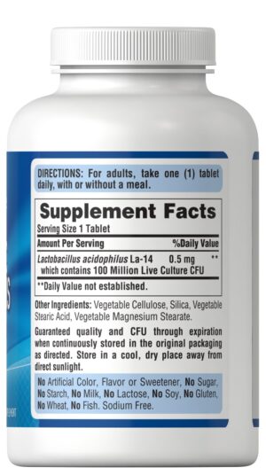 Probiotic Acidophilus x 250tab