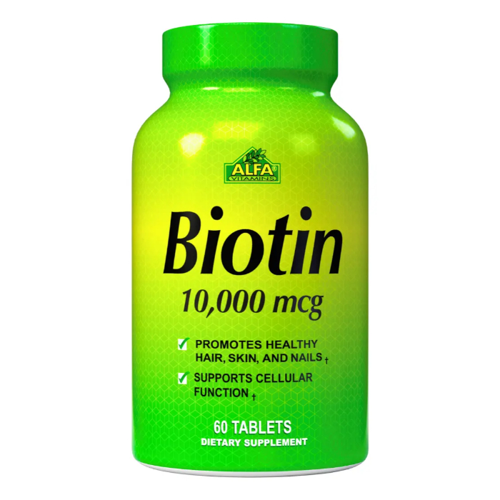 Biotin 10000mcg x 120cap