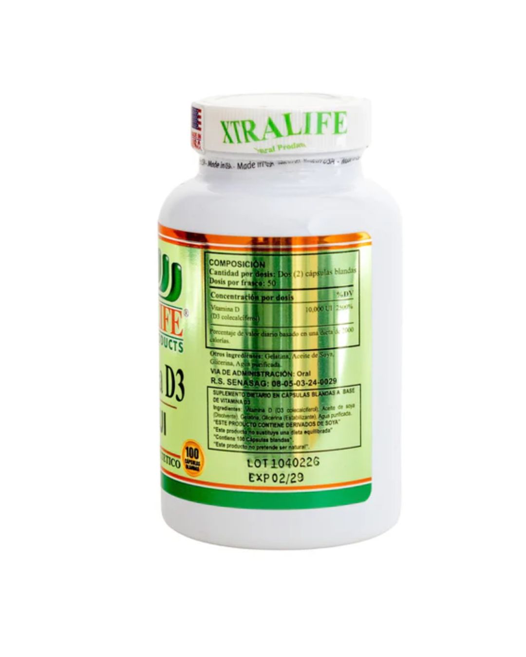 Vitamina D3 5000ui x 100cap