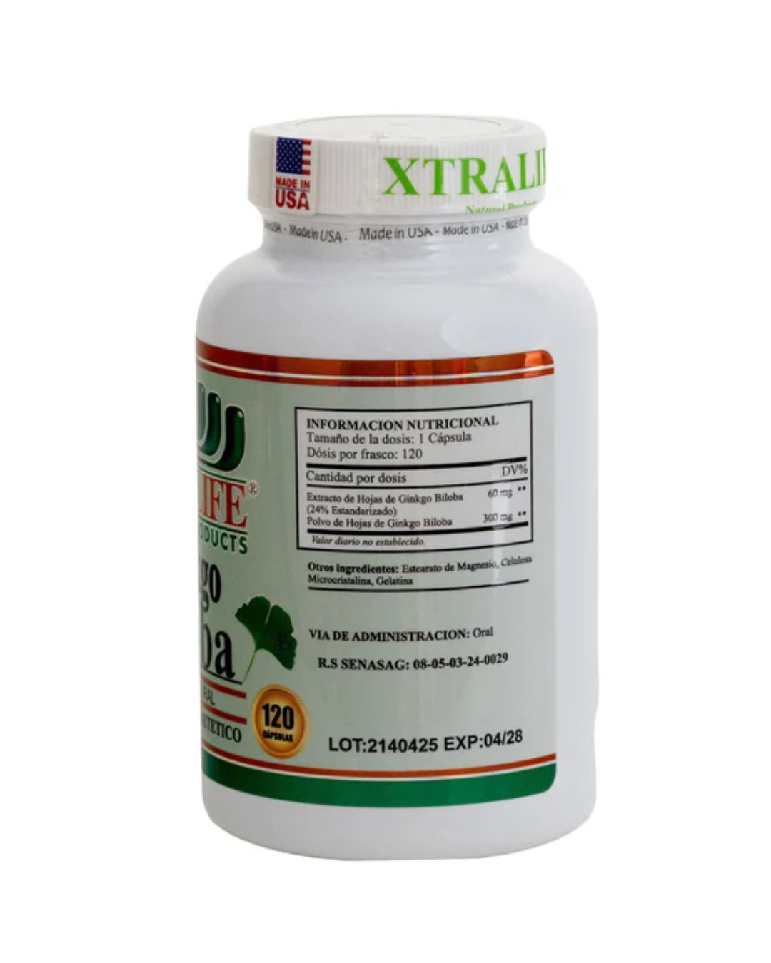 Ginkgo Biloba x 120cap