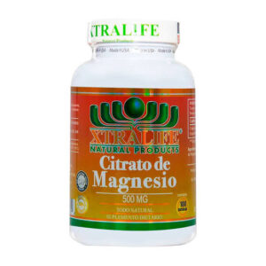 Citrato De Magnesio 500mg x 100cap