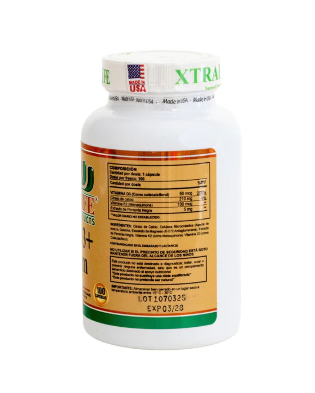 K2+d3+calcium x 100cap