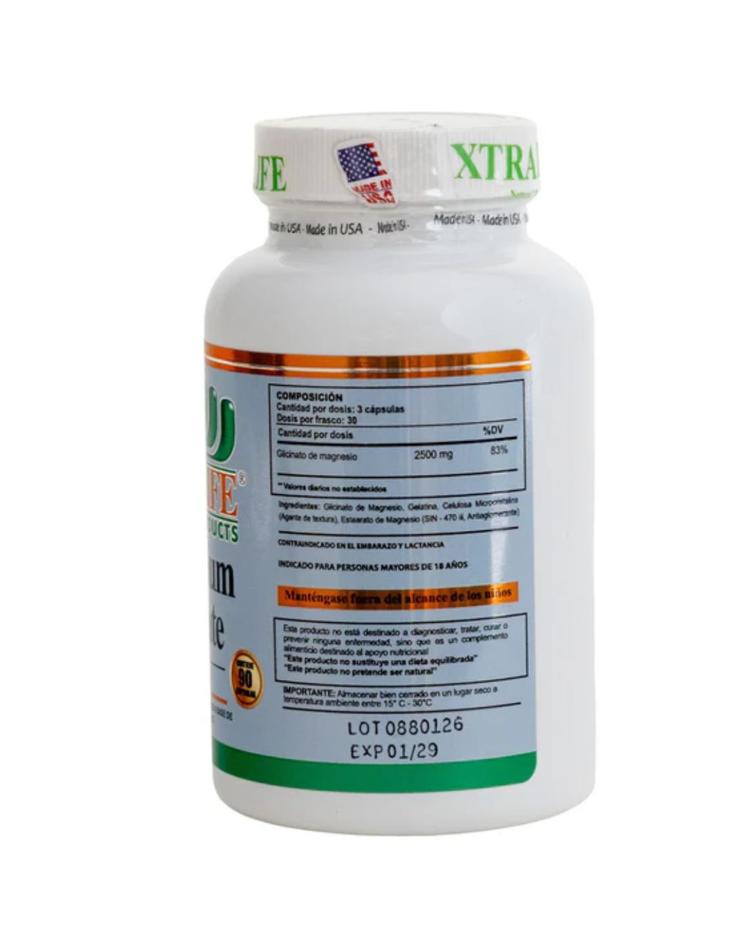 Magnesium Glycinate x 90cap