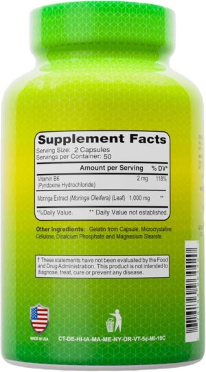 Moringa 1000mg x 100cap