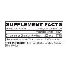 Chromium 200mg