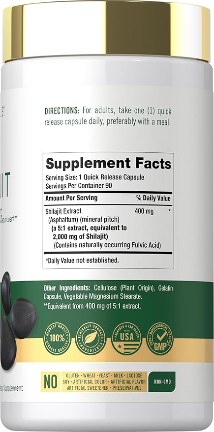 Shilajit 2000mg x 90cap