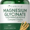 Magnesium Glycinate + Ashwagandha Complex 2740mg x 120cap