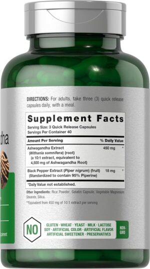 Ashwagandha 4500mg x 120cap