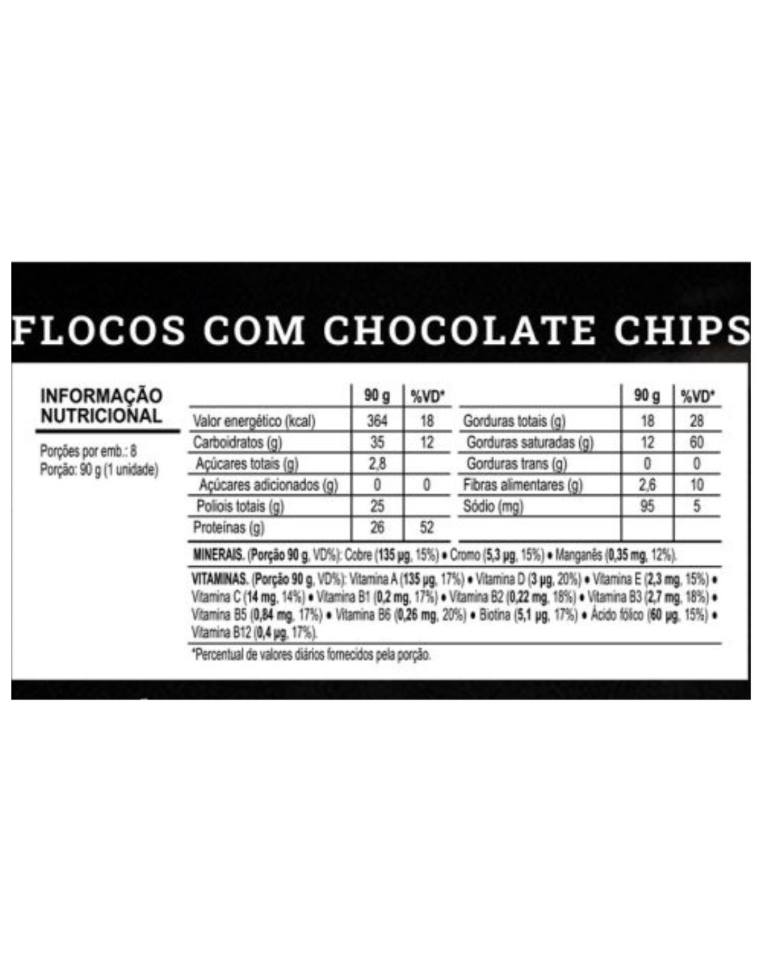 Barrita Darkbar Flocos Con Chocolate