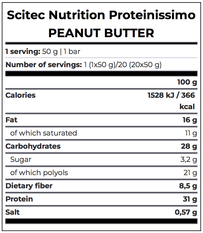 Barra Proteinissimo Chocolate