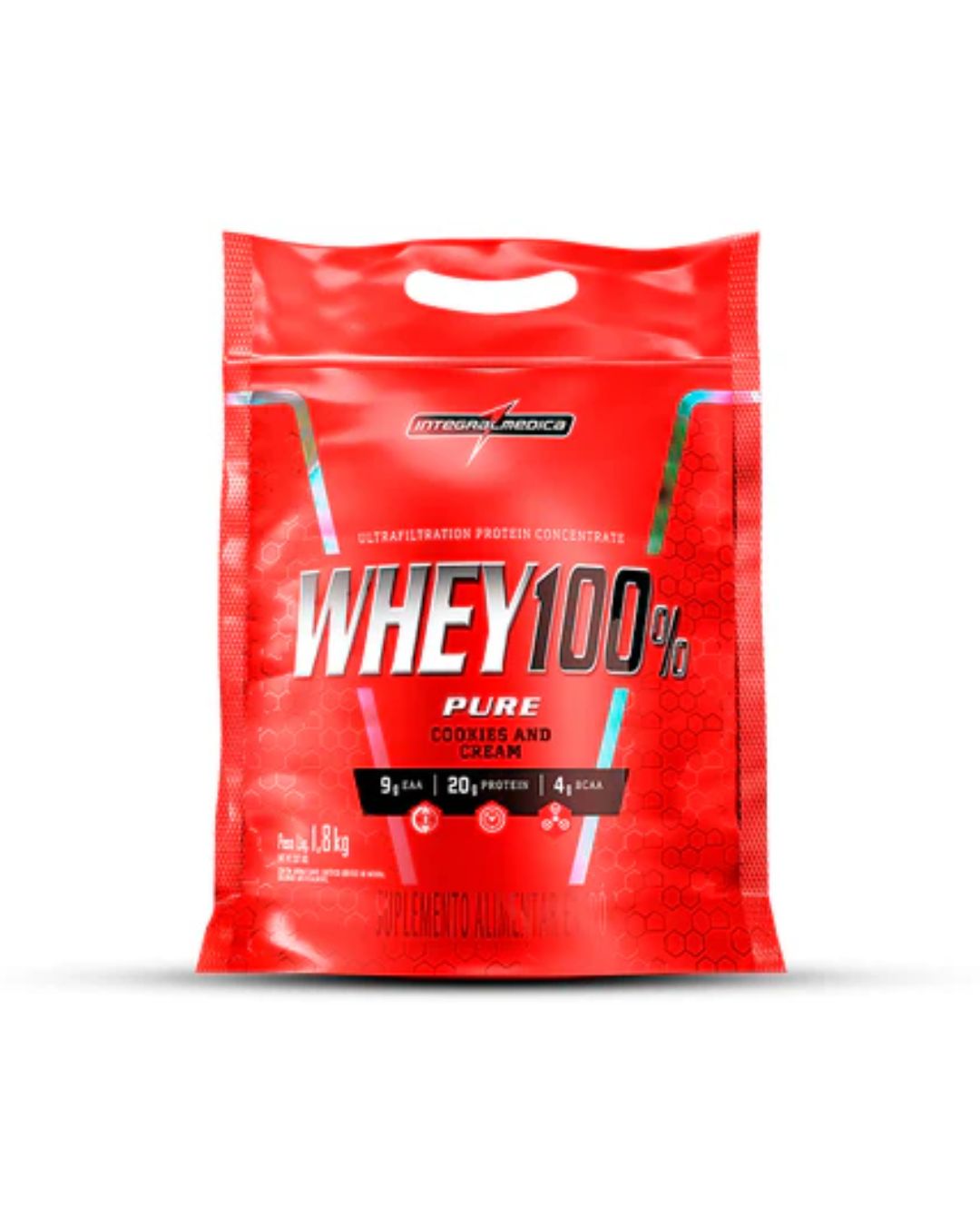 Whey 100% Pure x 1.8kg Cookies Cream